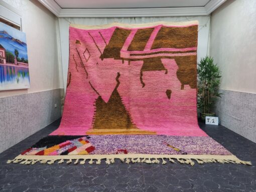 MAGNY- Artistic Abstract Rug- Beni Ourain Rug 9x12