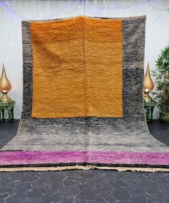 Orange And Gray Carpet