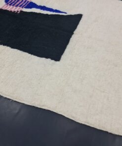 White and Black Rug