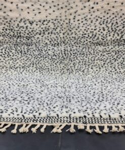 Black & White Dotted Rug