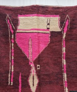 Abstract Brown And Pink RugAbstract Brown And Pink Rug