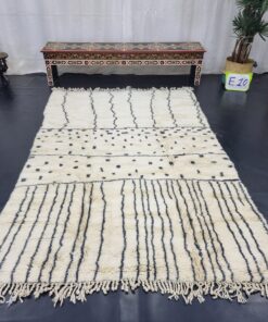 White And Black Rug