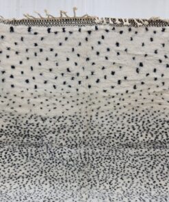 Black & White Dotted Rug