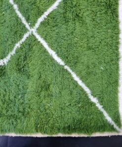 Geometric Olive Green And White RugGeometric Olive Green And White Rug