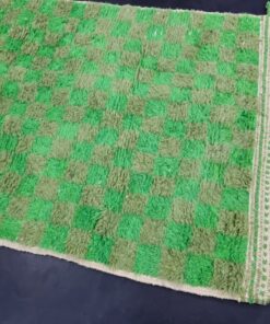 , Green Checker Rug