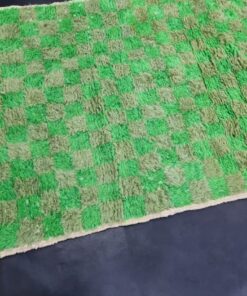 , Green Checker Rug