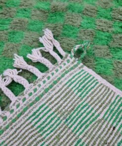 , Green Checker Rug