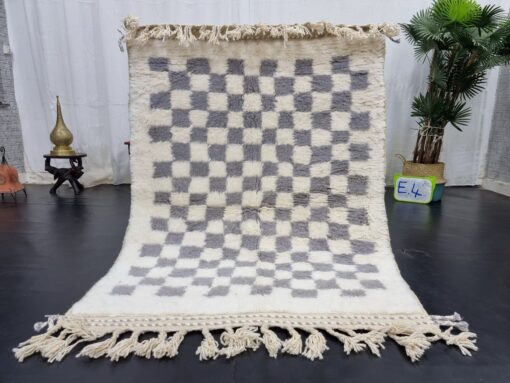 White and Gray Rug
