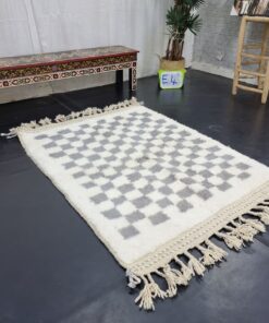 White and Gray Rug
