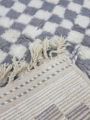 White and Gray Rug