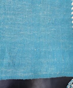 Mustard And Blue Rug