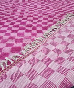 Pink And Dark Pink Rug