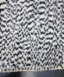 Dotted Black And White Rug