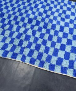 Light Blue and Blue Rug