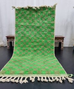 , Green Checker Rug
