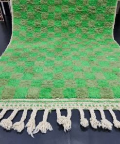 , Green Checker Rug