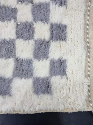 White and Gray Rug