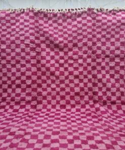 Pink And Dark Pink Rug