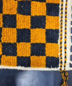 Orange And Black Rug