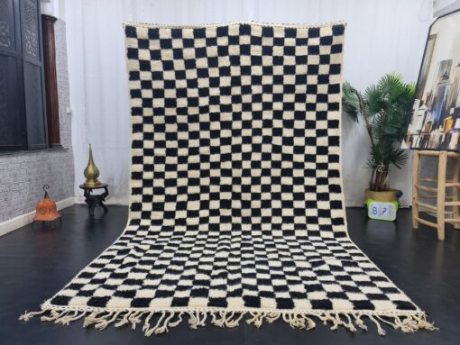Black And White Rug
