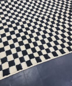Black And White Rug