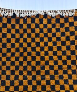 Orange And Black Rug