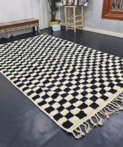 Black And White Rug
