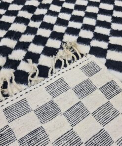 Black And White Rug