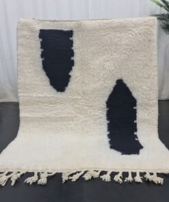 White and Black Rug