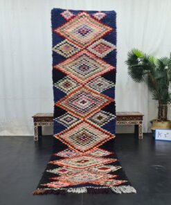 Black And Red Vintage Rug