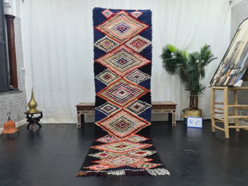 Black And Red Vintage Rug