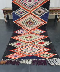 Black And Red Vintage Rug