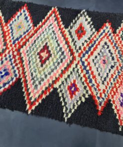 Black And Red Vintage Rug