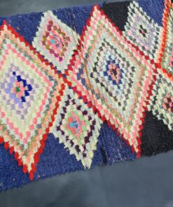 Black And Red Vintage Rug