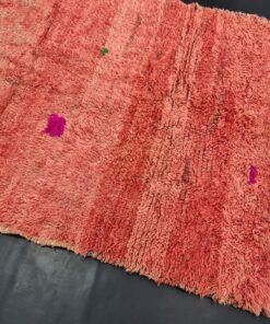 Faded Red Wool Carpet