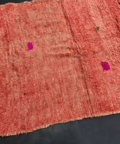 Faded Red Wool Carpet