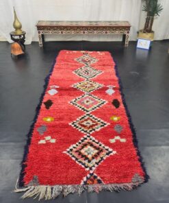 Red Vintage Moroccan Rug