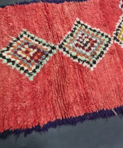 Red Vintage Moroccan Rug