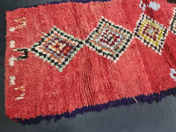Red Vintage Moroccan Rug