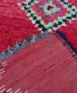 Red Vintage Moroccan Rug