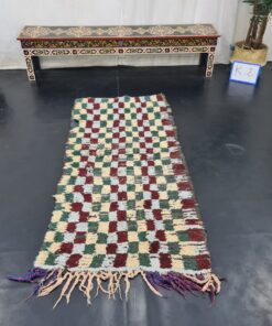 Gray And Burgundy Rug