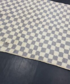 Checker Gray Rug,