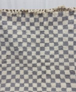 Checker Gray Rug,