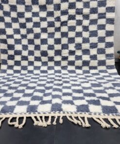 ,White And Spruce Blue Rug
