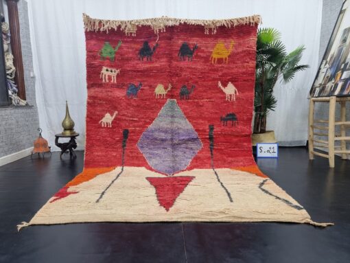 Red And Orange Rug