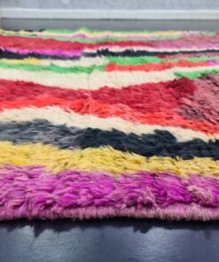 Red And Green Tribal Rug