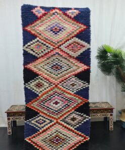 Black And Red Vintage Rug