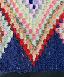 Black And Red Vintage Rug