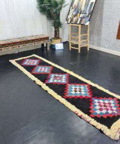 Black And Red Rug