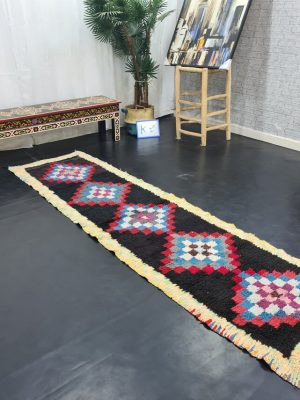 Black And Red Rug